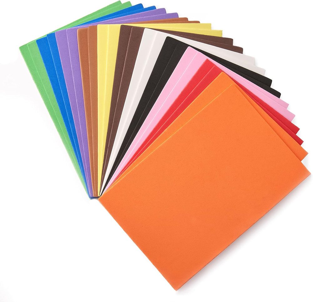 Creatology 6" x 9" Primary Foam Sheets Value Pack, view 2