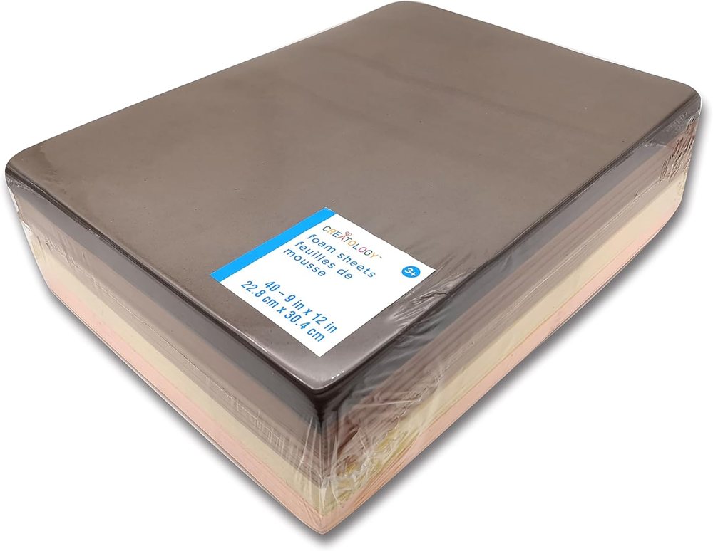 Creatology 9" x 12" Neutral Foam Sheets, view 3