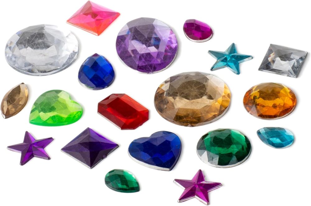 Creatology Acrylic Gems, Large Assorted, view 2