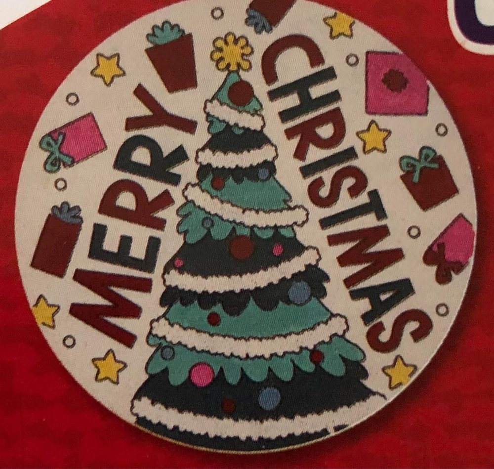 Creatology Christmas Canvas Painting Merry Christmas, view 3