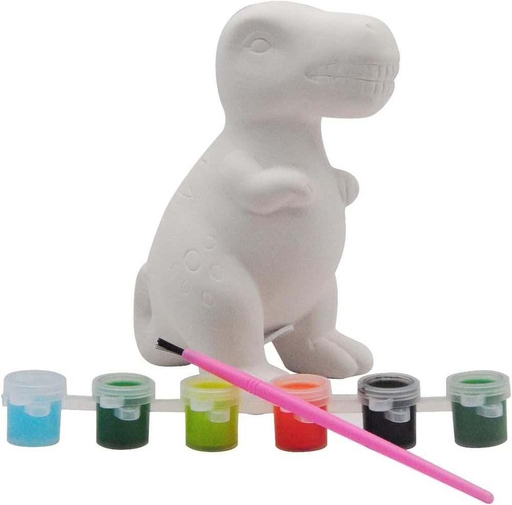 Creatology 12 Pack: Dinosaur 3D Ceramic Bank Kit, view 3