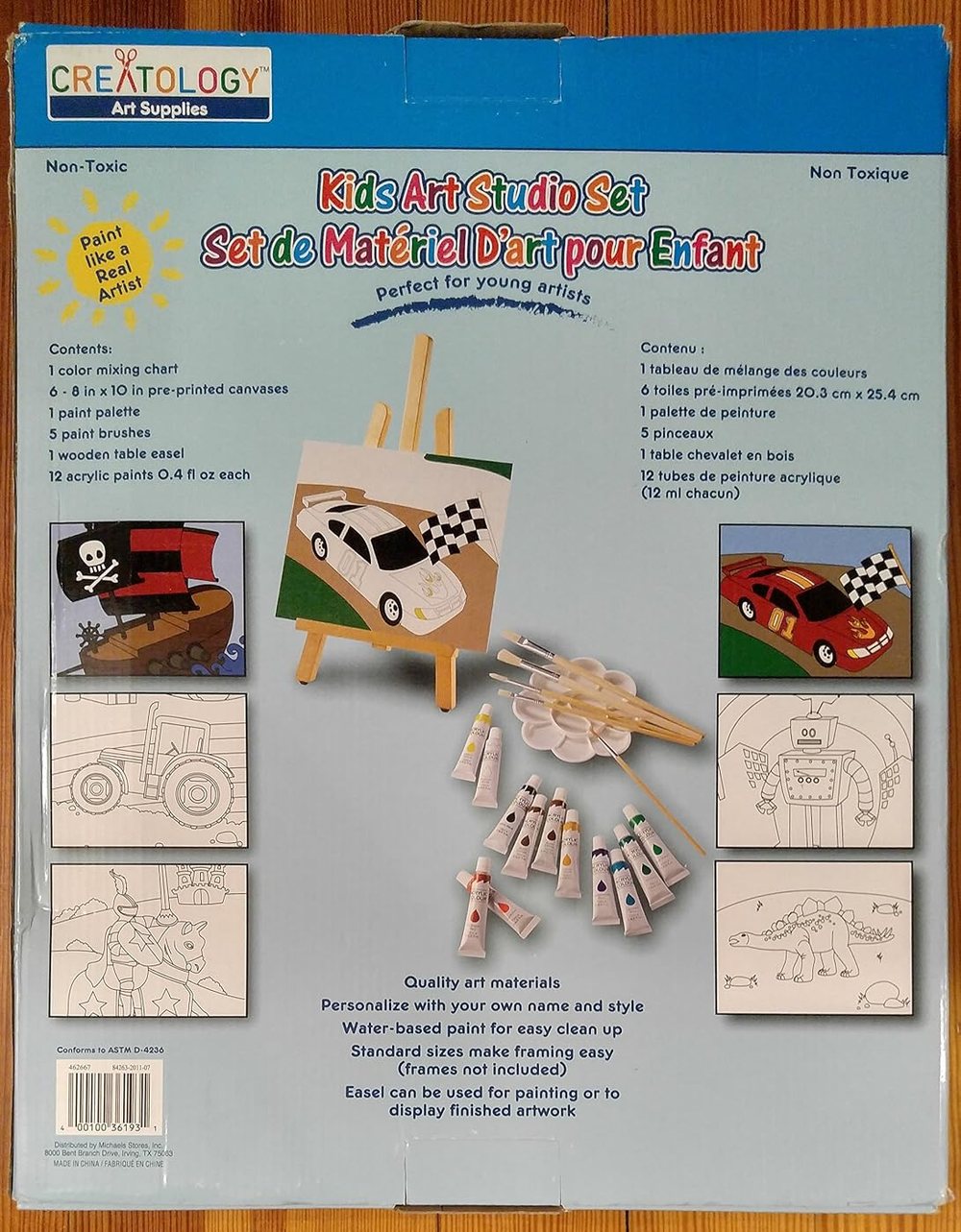 Creatology Junior Deluxe Art Studio with Eisel, view 4