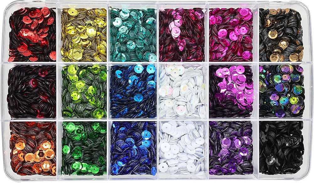 Creatology Mixed Round Sequin Value Box, view 3