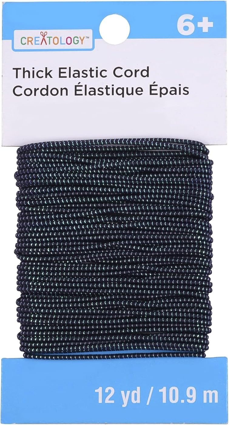Creatology Navy Sparkle Elastic Cord, view 4