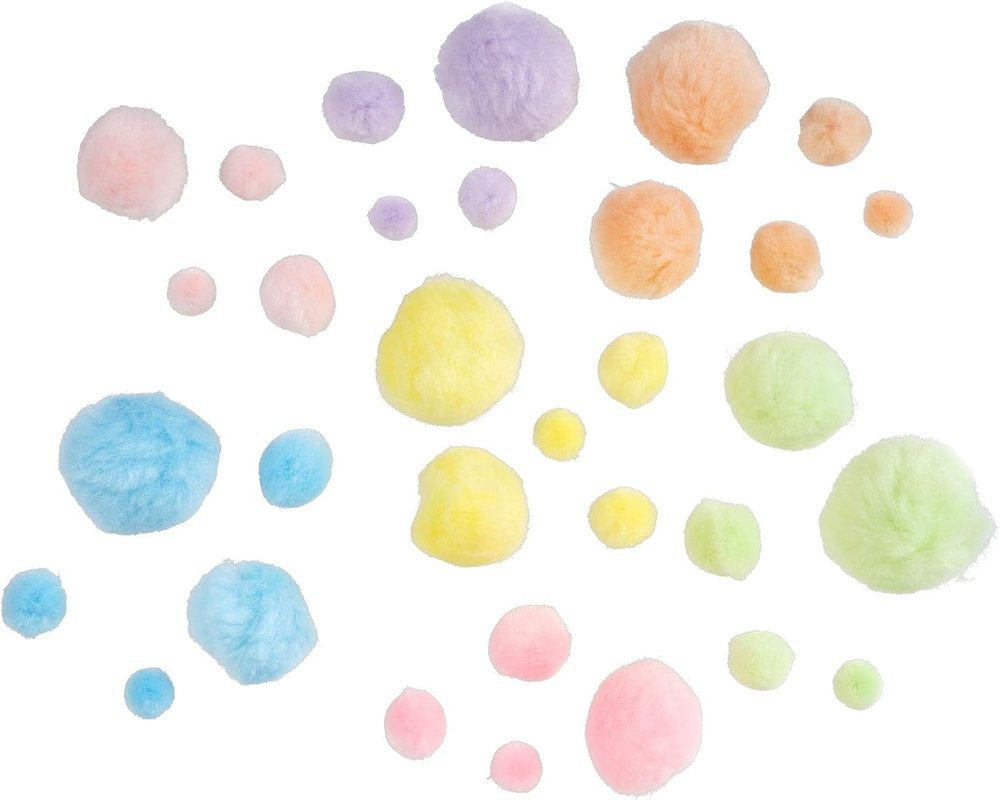 Creatology Pastel Pom Poms, view 2