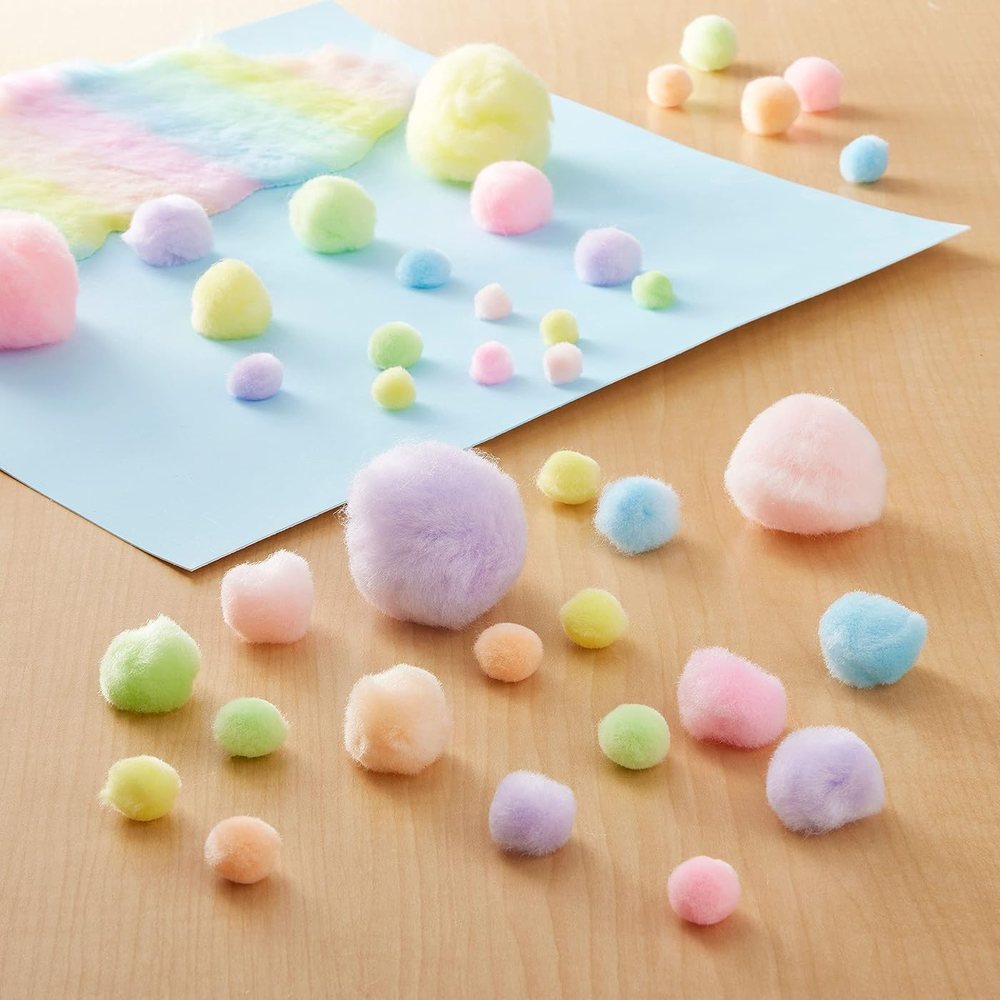 Creatology Pastel Pom Poms, view 3