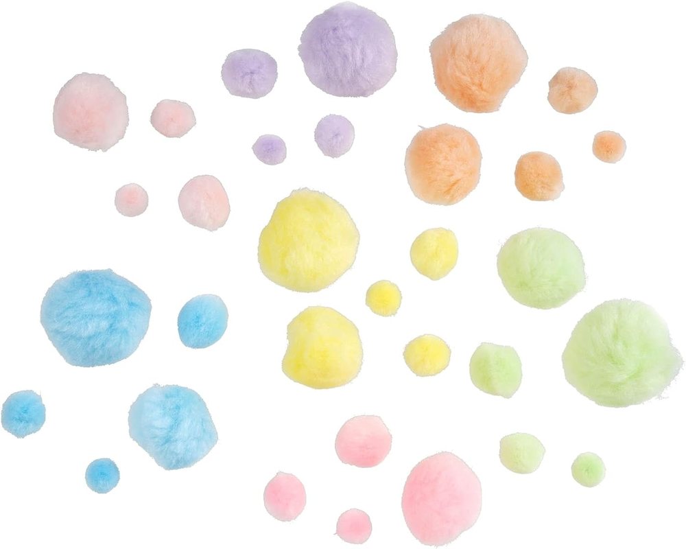 Creatology Pastel Pom Poms, view 5