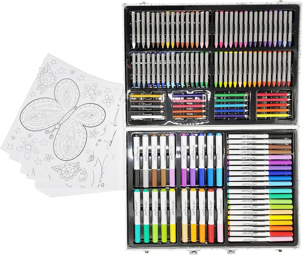 Creatology 150 Piece Kid's Art Case, view 4