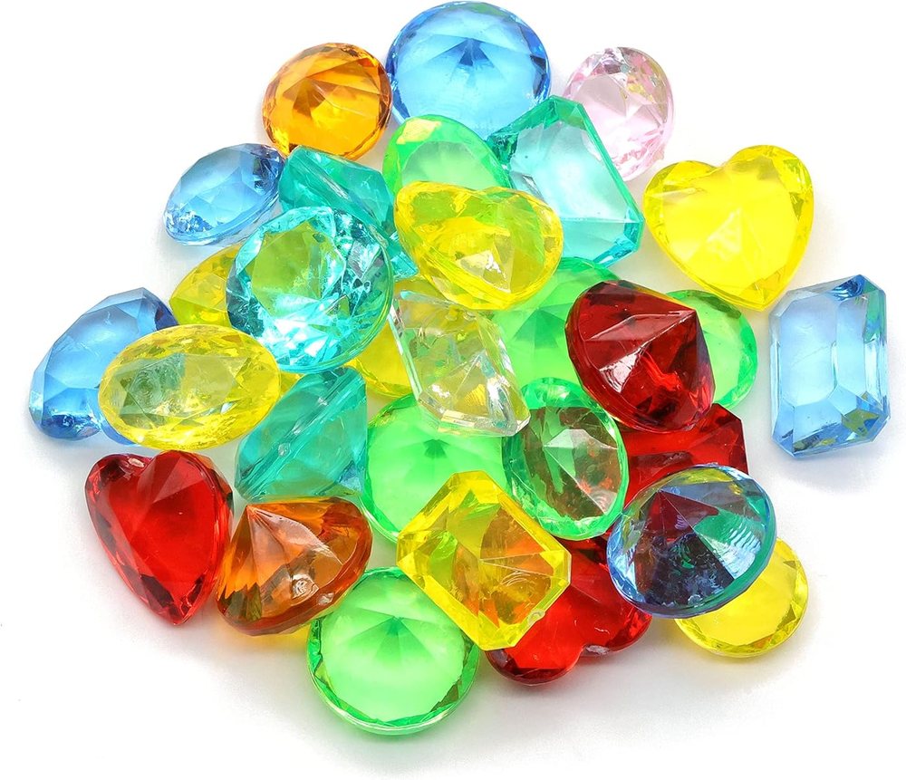 Creatology Shapes Mix Gems 1.1lb Assorted Colors, view 2